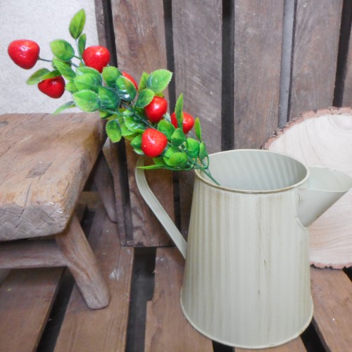 Mini Artificial Strawberry Stems 42cm - STR004 II4