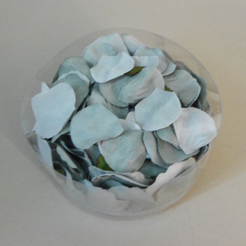 Rose Petals Grey Green Silk 164 Petals - R300