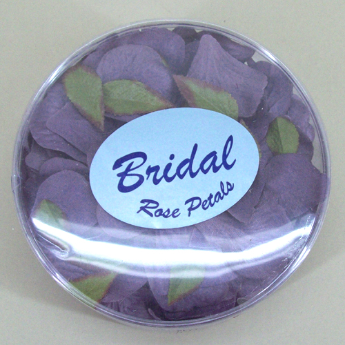 Rose Petals Aubergine Silk 164 Petals - R305