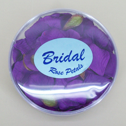 Rose Petals Purple Silk 164 Petals - R304