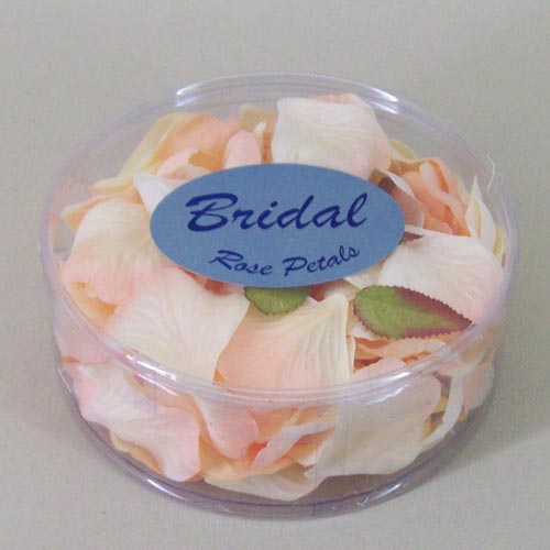 Rose Petals Peach Silk 164 Petals - R452 PR