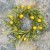 Artificial Lemons Wreath with Blossom 58cm - LEM504 LL4