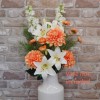 Silk Tiger Lilies Ivory 77cm - L009 I1 Silk Tiger Lilies Ivory 77cm - L009 I1
