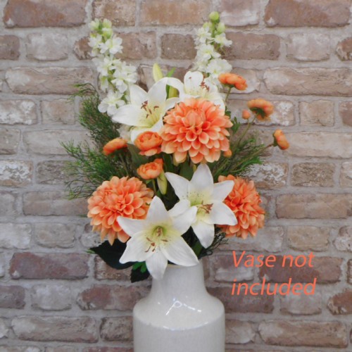 Silk Tiger Lilies Ivory 77cm - L009 I1 Silk Tiger Lilies Ivory 77cm - L009 I1