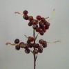 Artificial Berry Stem Red 40cm - B005 JJ2