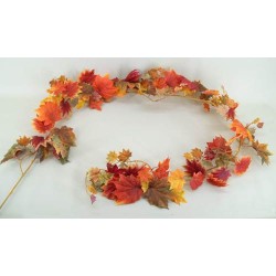 Artificial Maple Leaves Garland 182cm - MAP006 FF4