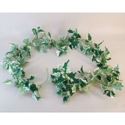 Artificial Ivy Garland Variegated Large Leaves 183cm - IVY034 E4