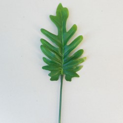 Artificial Split Philo Leaf on Short Stem - PHI016 GS2B