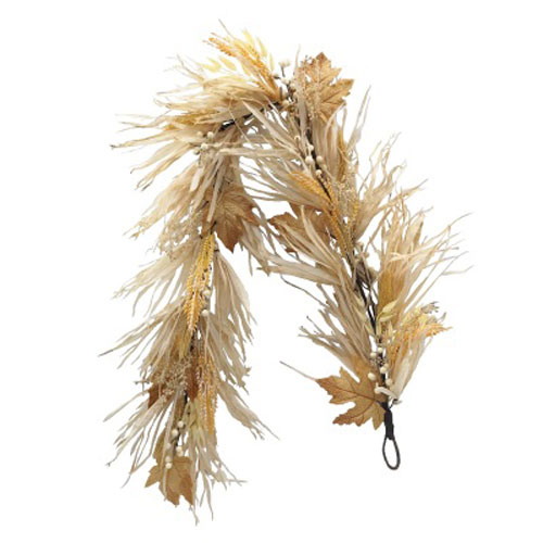 Foliage Garland Dried and Artificial Mix 150cm - AUT007 BAY3B Foliage Garland Dried and Artificial Mix 150cm - AUT007 BAY3B