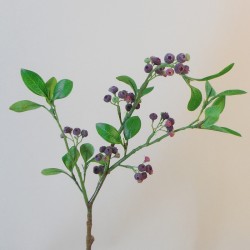 Artificial Lingonberry Branch - BER013A D3