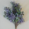 Artificial Boxwood Plants with Purple Buds 39cm - BOX006 II4