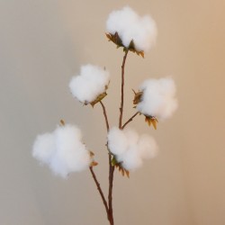 Artificial Cotton Stems 67cm - COT001 FF1