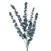 Artificial Eucalyptus Stem Teal Blue 79cm - EUC036 Artificial Eucalyptus Stem Teal Blue 79cm - EUC036