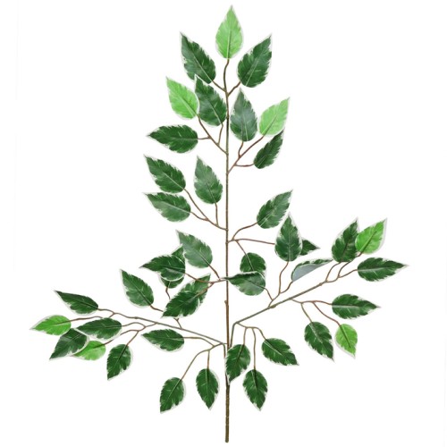 Fleur Artificial Ficus Leaves Variegated - FIC001 F1 Fleur Artificial Ficus Leaves Variegated - FIC001 F1