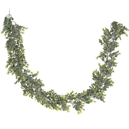 Flocked Eucalyptus Garland 180cm - EUC050 BB1