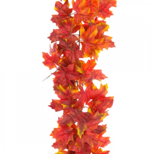 Luxury Artificial Maple Leaves Garland 152cm - MAP007 AA3