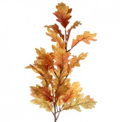 Artificial Oak Leaves Branches Autumn - OAK016 AA3