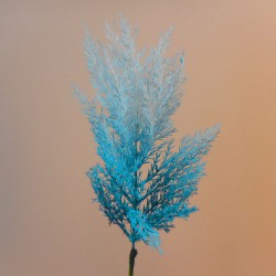 65cm Artificial Pampas Grass Teal Blue - PAM009 L2