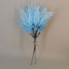 36cm Artificial Pampas Grass Picks Teal Blue 6 Pack - PAM026 L3