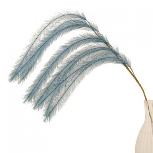 128cm Trailing Artificial Pampas Grass Blue - PAM018 CC1