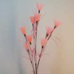 Peach Tassel Flowers 82cm - T066 KK2