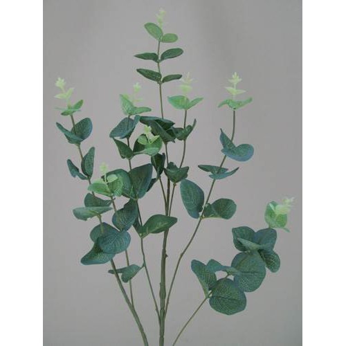 Silk Eucalyptus Stem Large Leaf Soft Green - EUC006 E4