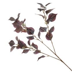 Artificial Wandering Jew Stem Tradescantia Burgundy 80cm - WAN010 S4