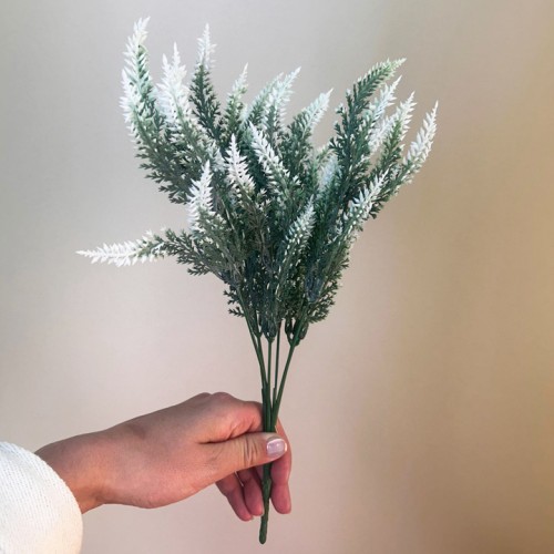 Artificial Yarrow Plant Green White 37cm - YAR003 M4 Artificial Yarrow Plant Green White 37cm - YAR003 M4