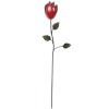 Metal Rose Bud Stake Red - MET013 BX4