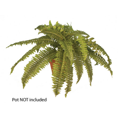 Artificial Boston Fern Plants 24 Leaves H52cm - BOS001 B3