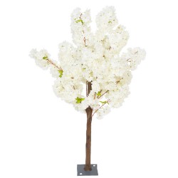 Artificial Cherry Trees Cream Blossom 140cm - CHE009