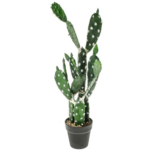 Artificial Cactus Plant Potted Prickly Pear