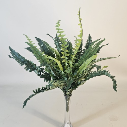Artificial Boston Fern Plant 38 Leaves 42cm - BOS004 AA4
