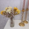 Artificial Cornflowers and Statice in a Bottle Vase - COR001 