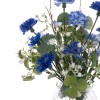 Artificial Flower Arrangements | Cornflowers and Foliage - COR007 6B Artificial Flower Arrangements | Cornflowers and Foliage - COR007 6B