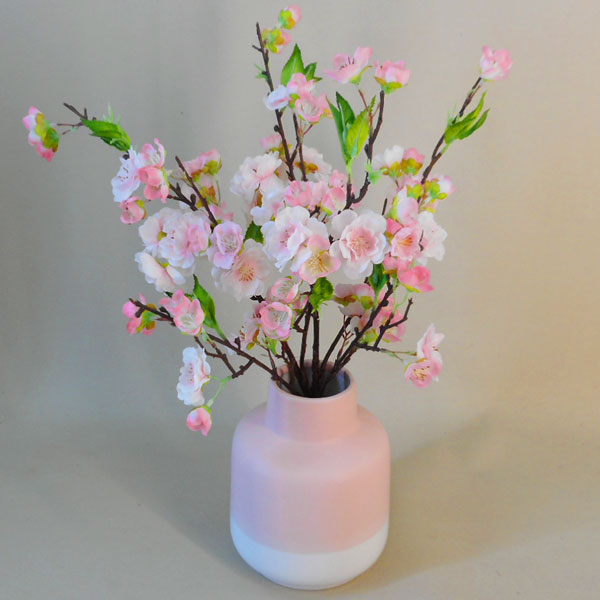 pink artificial flower arrangements