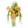 Artificial Flower Arrangements Calla Lilies and Anthuriums Multi - CLV016 4C