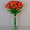 Silk Alstroemeria Bundle Orange 35cm - A059 BB4