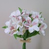 Silk Alstroemeria Bundle Cream 35cm - A078 B3