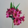 Artificial Alstroemeria Stem Magenta Pink 48cm - A056 B4