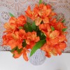 Silk Alstroemeria Bundle Orange 35cm - A059 BB4