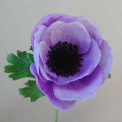 Silk Anemone Lilac 38cm - A032 C4