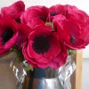 Silk Anemone Dark Pink 38cm - A083 C4 Silk Anemone Dark Pink 38cm - A083 C4