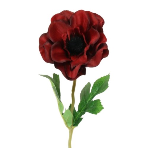 Artificial Anemones Red 48cm - A069 A2