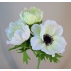 Artificial Anemones White 45cm - A092 B4 Artificial Anemones White 45cm - A092 B4