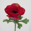 Silk Anemone Red 38cm - A009 C4