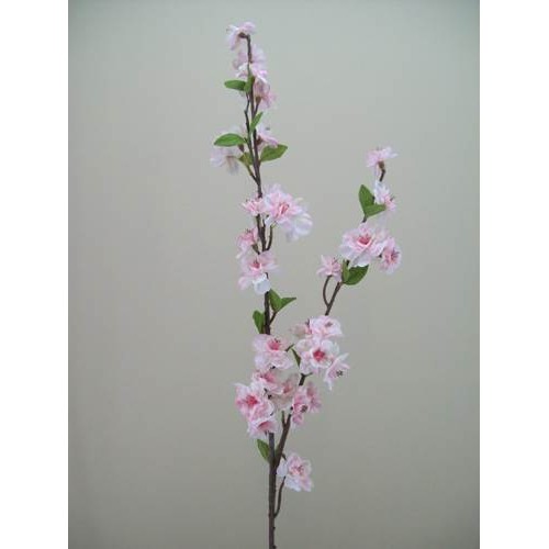 Artificial Cherry Blossom Branch Pale Pink 89cm - B018 B2