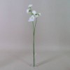 Artificial Sweet Peas Stem White 49cm - S065 S2