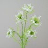 Artificial Nigella Love in the Mist White 56cm - N009 T2 Artificial Nigella Love in the Mist White 56cm - N009 T2