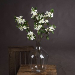 Artificial Orange Blossom Branch White Flowers 92cm - O001 I4